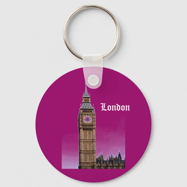 Porte-clés Big Ben - Londres (Recto)