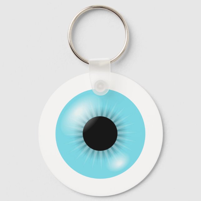 Porte-clés Big Blue Eyeball porte - clé (Recto)