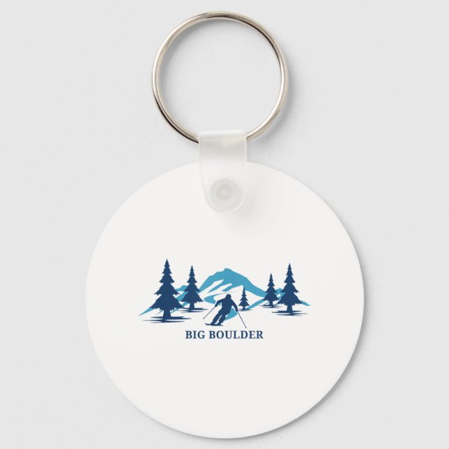 Porte-clés Big Boulder Pennsylvania Ski Resort T (Recto)