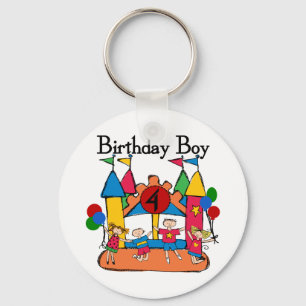 Porte-clés Big Bounce Boy 4th Birthday Tshirts et cadeaux
