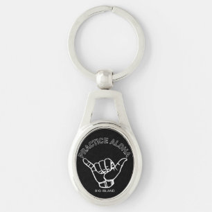 Porte-clés Big Island - Pratiquer Aloha Shaka (Hang lâche)