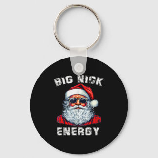 Porte-clés Big Nick Energy Funny Santa Christmas 
