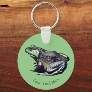Porte-clés Big Old Bullfrog Animal Personnalisé