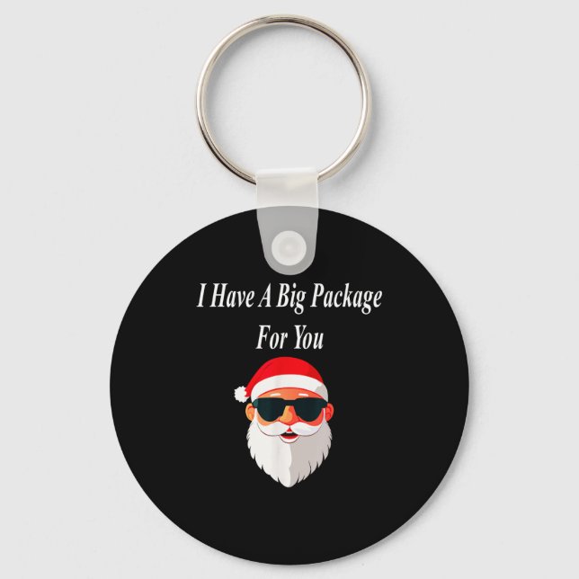 Porte-clés Big Package Christmas Funny Naughty Dirty Raunchy  (Recto)