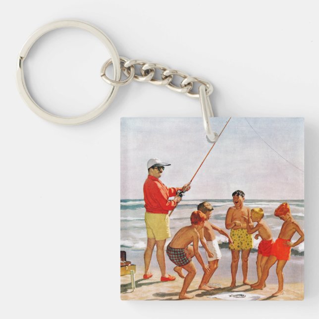 Porte-clés Big Pole Little Fish par Richard Sargent (Devant)