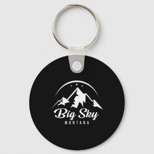 Porte-clés Big Sky Montana Station de ski Ski Snowboard