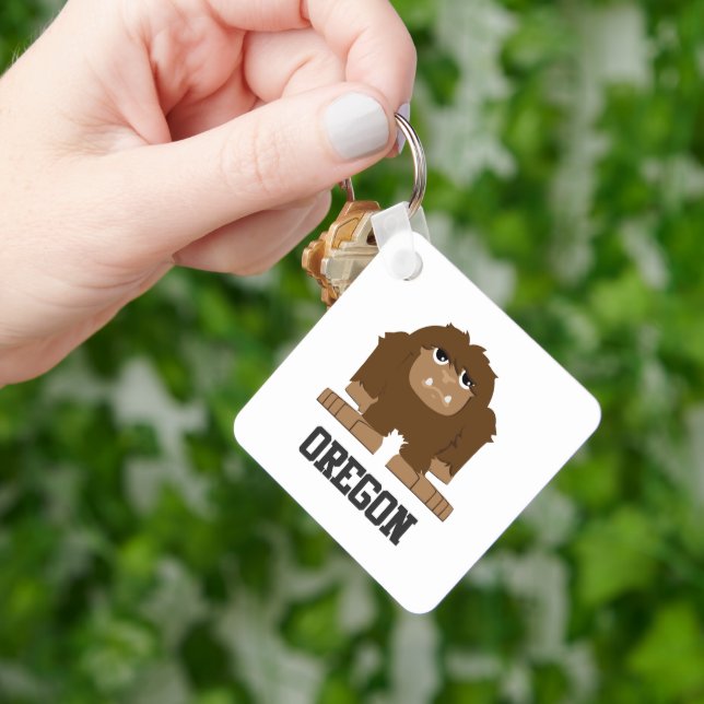 Porte-clés Bigfoot d'Oregon (main)