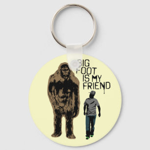 Porte-clés Bigfoot est mon ami