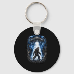 Porte-clés Bigfoot ufo alien enlèvement drôle sasquatch