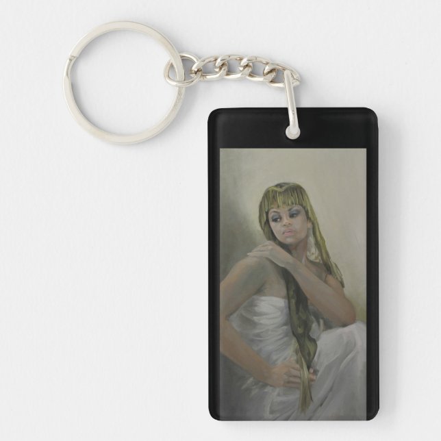 Porte-clés Bijou exotique II Porte - clé rectangle (Devant)