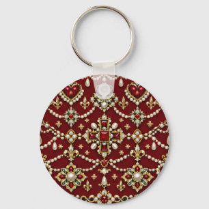Porte-clés Bijoux Magiques Inspirés de la Reine Marie Stuart