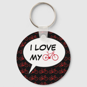 Porte-clés bikes bande dessinée bulle de discours
