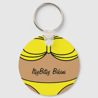 Porte-clés Bikini jaune