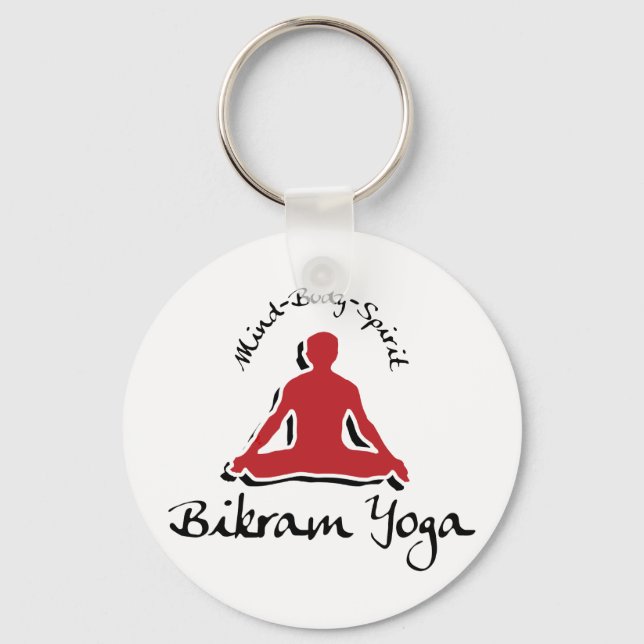 Porte-clés Bikram Yoga (Recto)
