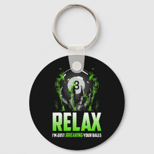Porte-clés Billard amusant Design 8 Ll Snooker Pool Stick