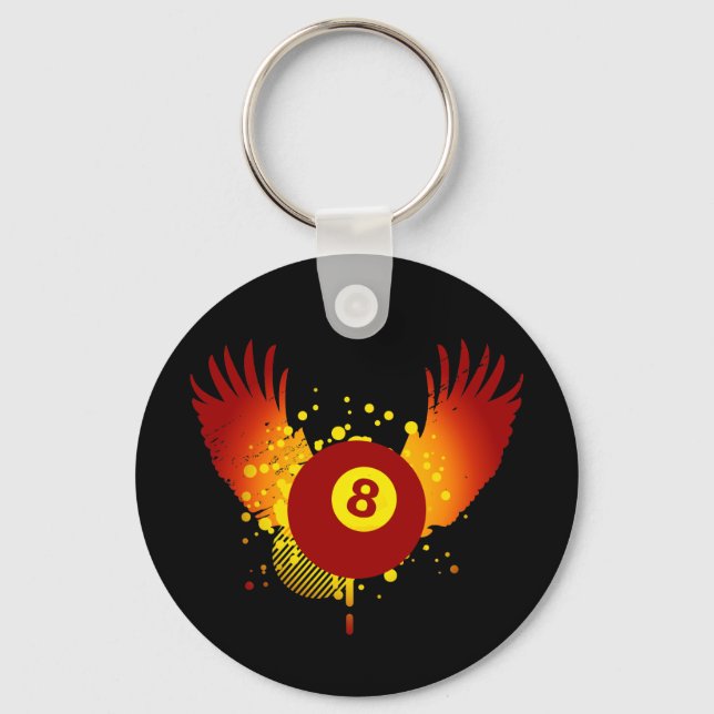 Porte-clés billard. hi-fi. v.1. (Recto)