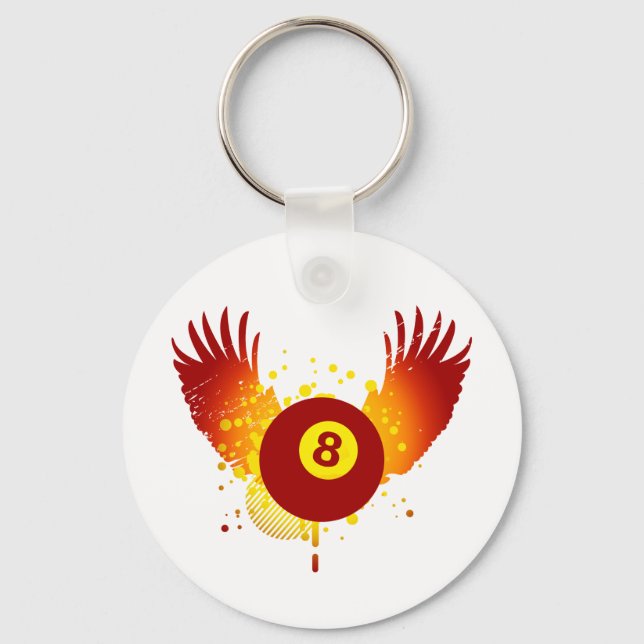 Porte-clés billard. hi-fi. v.1. (Recto)