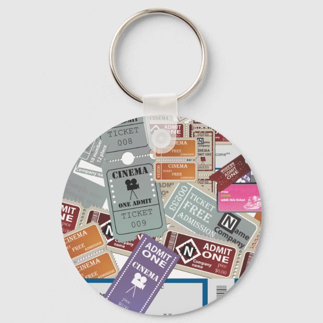 Porte-clés Billet de cinéma (Recto)