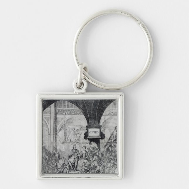 Porte-clés Billet pour le couronnement de George III (Devant)