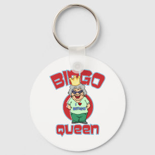 Porte-clés Bingo Queen - Customize Keychain