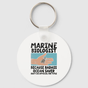 Porte-clés Biologiste marin Biologie marine
