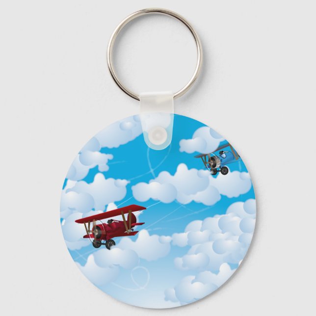 Porte-clés BiPlane's (Recto)