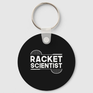 Porte-clés Birdie Shuttle Racket Scientifique Badminton