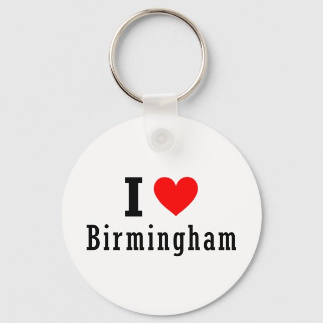 Porte-clés Birmingham, Alabama City Design (Recto)