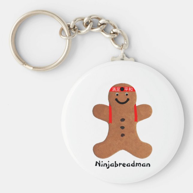 Porte-clés Biscuit Ninjabreadman (biscuit) (Devant)