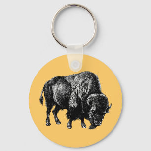 Porte-clés Bison américain de Buffalo