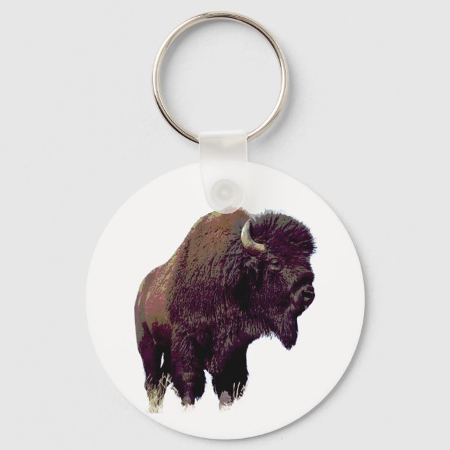 Porte-clés Bison Buffalo  (Recto)