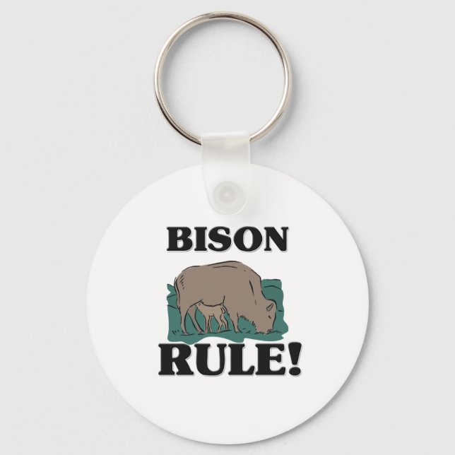 Porte-clés BISON Rule ! (Recto)