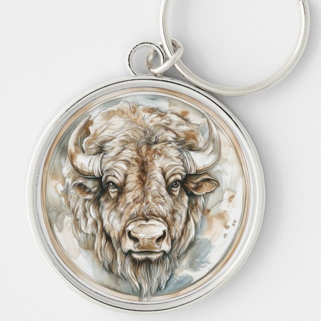 Porte-clés Bison Wild Tame and Timeless Collection (Devant)