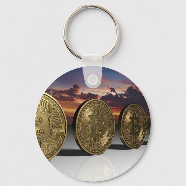 Porte-clés Bitcoins (Recto)