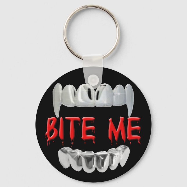 Porte-clés Bite Me Blood Key Chain (Recto)