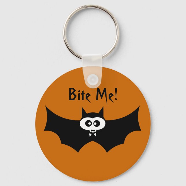 Porte-clés Bite Me Halloween Bat (Recto)