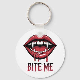 Porte-clés Bite Me Vampire Mouth