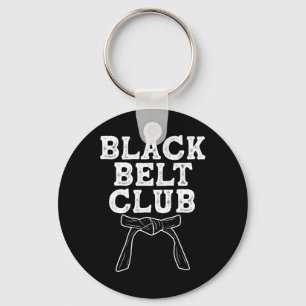 Porte-clés Black Belt Club - Karate Taekwondo Kung Fu Jiu Jit