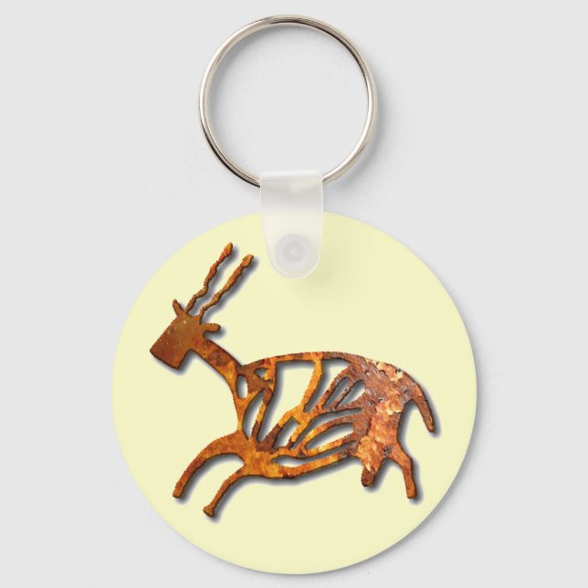 Porte-clés Black Buck - rouille (Recto)