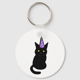 Porte-clés Black Cat Celebration  Keyring