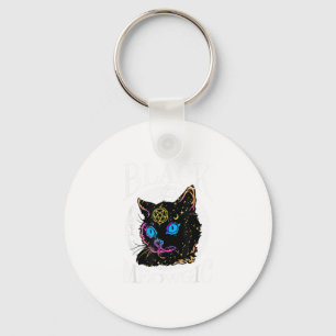 Porte-clés Black Cat Meowgic, Halloween Witch, Witchcraft Pen