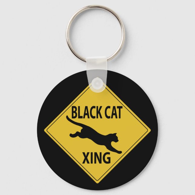 Porte-clés Black Cat Xing (Recto)
