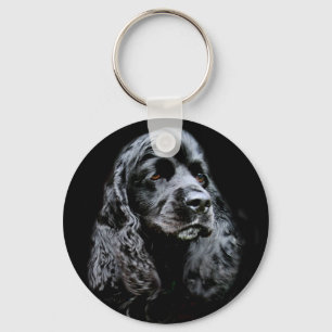 Porte-clés Black Cocker Spaniel