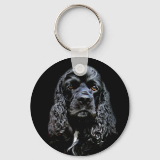 Porte-clés Black Cocker Spaniel