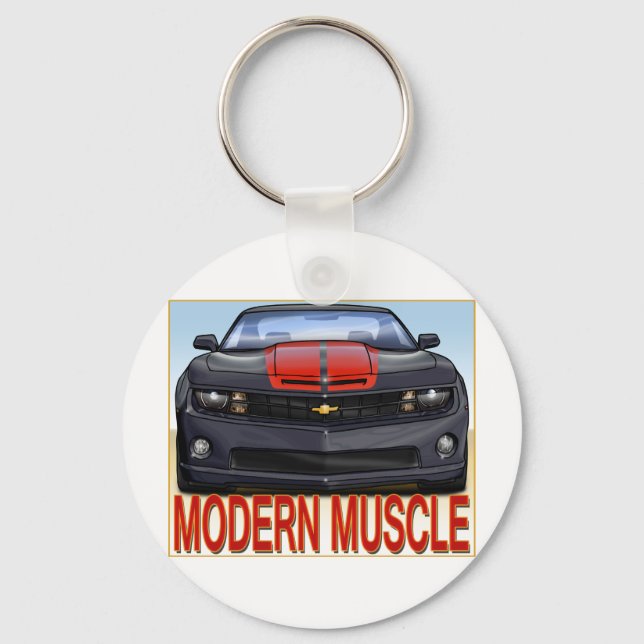 Porte-clés BLACK_FRONT_CAMARO.png (Recto)