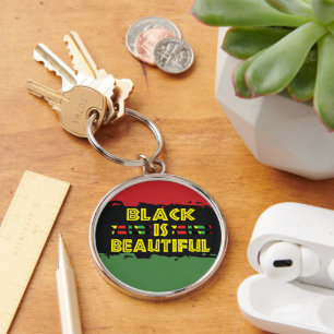 Porte-clés Black Is Beautiful - Cadeau élégant de