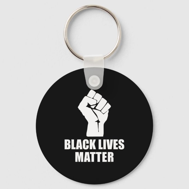 Porte-clés Black Lives Blm Human Rights Black History Month  (Recto)