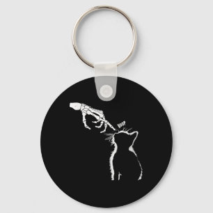 Porte-clés Black Lover Squelette à main Boop Funny Halloween
