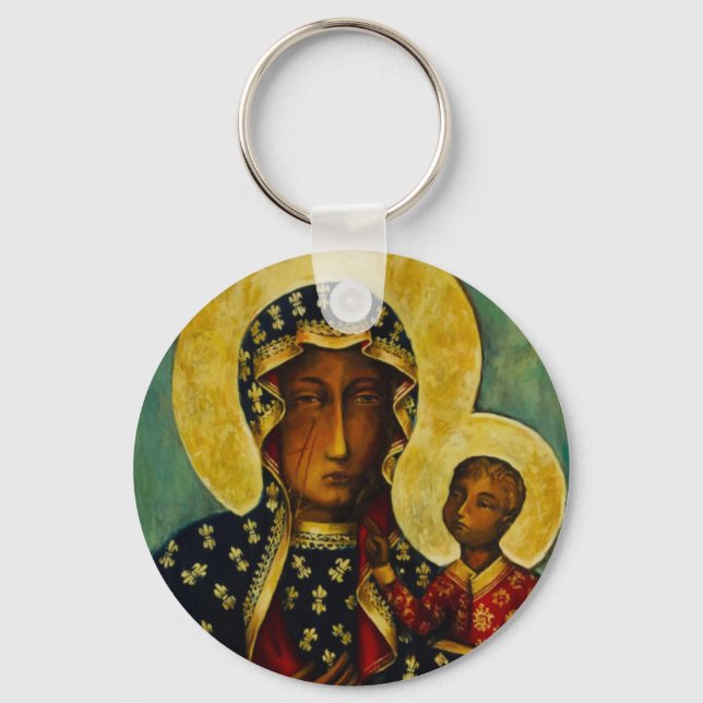 Porte-clés Black Madonna of Częstochowa (Recto)