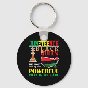 Porte-clés Black Queen Les échecs les plus puissants African
